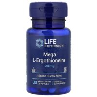 Mega L-эрготионеин, 30 вегетарианских капсул — Life Extension