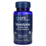 Venotone, стандартизированный конский каштан, 60 капсул (250 мг в 1 капсуле) — Life Extension