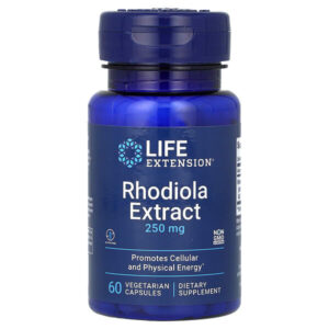 экстракт родиолы, 250 мг, 60 вегетарианских капсул — Life Extension