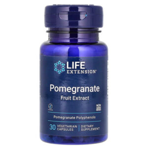 Экстракт плодов граната, 30 вегетарианских капсул — Life Extension