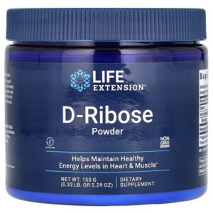 D-рибоза в порошке, 150 г (5,29 унции) — Life Extension