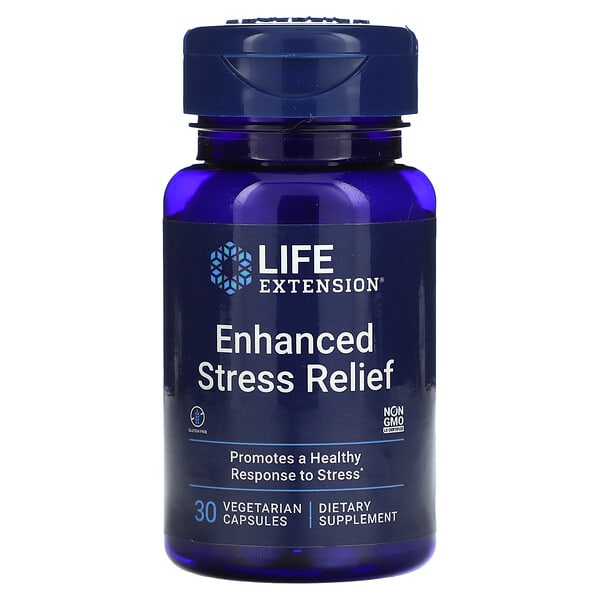 lex98703_v_83.jpg эффективное снятие стресса, 30 вегетарианских капсул — Life Extension