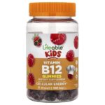 жевательный витамин B12 для детей, со вкусом малины, 60 жевательных таблеток — Lifeable
