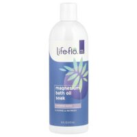 Магниевое масло для ванн, лаванда, 473 мл (16 жидк. унц.) — Life-flo