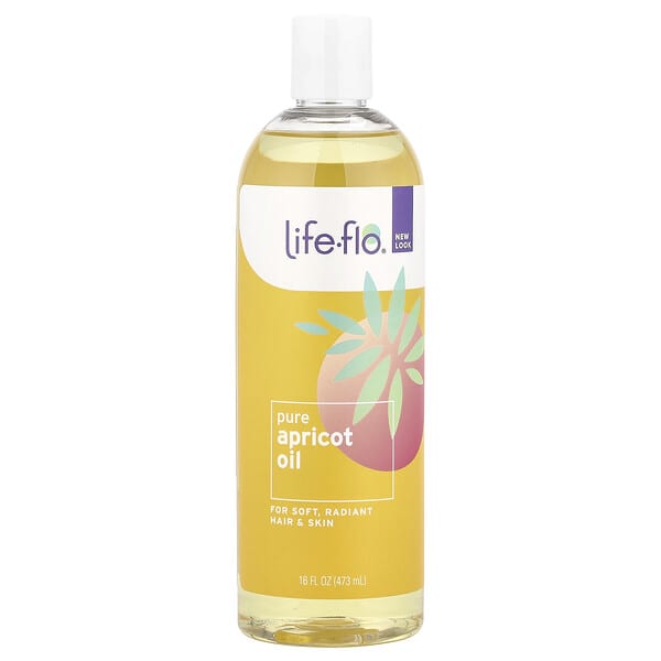 lfh44995_v_22.jpg Чистое абрикосовое масло для ухода за кожей, 473 мл — Life-flo