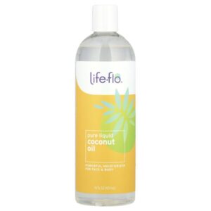 чистое жидкое кокосовое масло, 473 мл (16 жидк. унций) — Life-flo