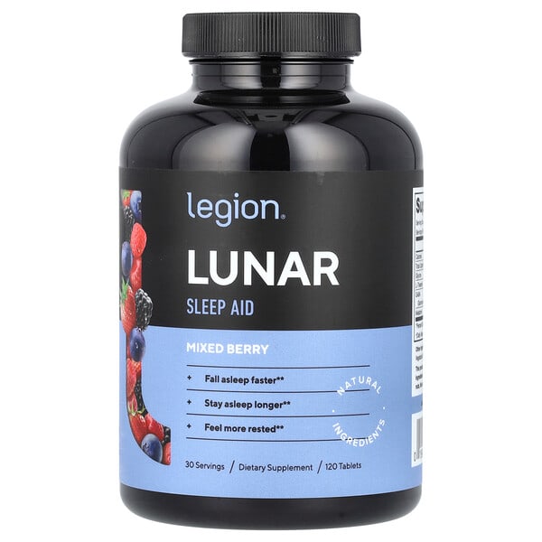 lga01005_v_8.jpg Lunar, снотворное, ягодное ассорти, 120 таблеток — Legion Athletics