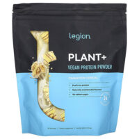 Plant +, веганский протеиновый порошок, хлопья с корицей, 680 г (1,5 фунта) — Legion Athletics