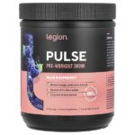 Pulse, предтренировочный напиток, голубая малина, 480 г (1,06 фунта) — Legion Athletics