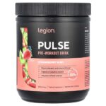Pulse, предтренировочный напиток, клубника и киви, 500 г (1,1 фунта) — Legion Athletics