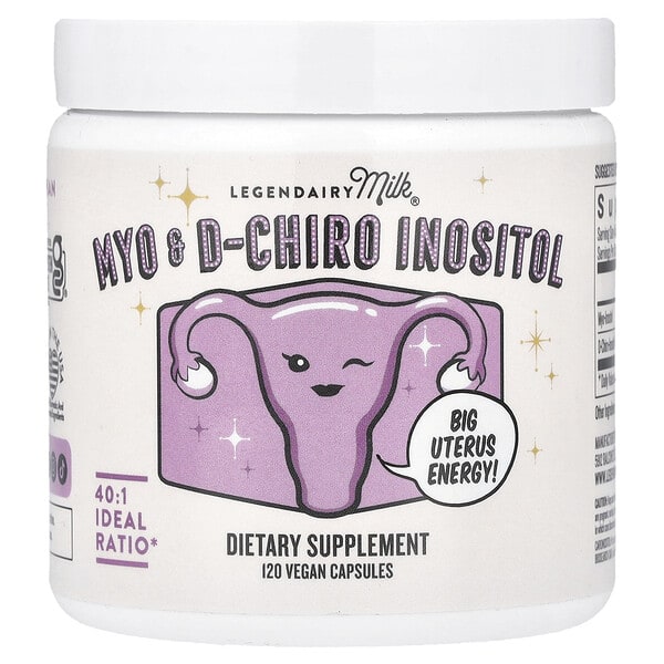 lgd41031_v_8.jpg Myo & D-Chiro Inositol, 120 веганских капсул — Legendairy Milk