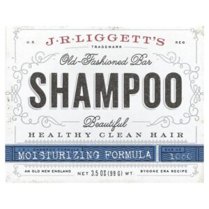 Old-Fashioned Shampoo Bar, увлажняющая формула, 99 г (3,5 унции) — J.R. Liggett's
