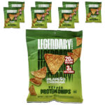 протеиновые чипсы, халапеньо и чеддер, 7 пачек по 34 г (1,2 унции) — Legendary Foods