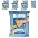 протеиновые чипсы, ранчо, 7 пакетиков по 36 г (1,3 унции) — Legendary Foods