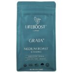 Кофе Grata™, молотый, средней обжарки, 340 г (12 унций) — Lifeboost