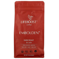 Coffee, Embolden™, зерна, темная обжарка, 340 г (12 унций) — Lifeboost