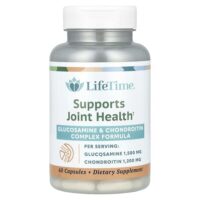Комплексная формула глюкозамина и хондроитина, 60 капсул — LifeTime Vitamins