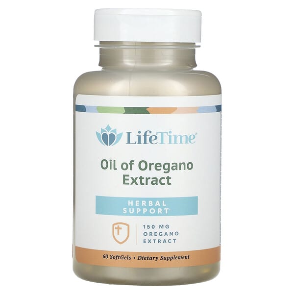 lif78852_v_14.jpg Масло из экстракта орегано, 150 мг, 60 мягких таблеток — LifeTime Vitamins