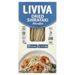 сушеная лапша ширатаки, 120 г (4,23 унции) — LIVIVA
