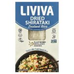 сушеный растворимый рис ширатаки, 120 г (4,23 унции) — LIVIVA
