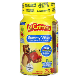 Gummy Vites, полноценный мультивитаминный комплекс, 70 жевательных конфет — L'il Critters