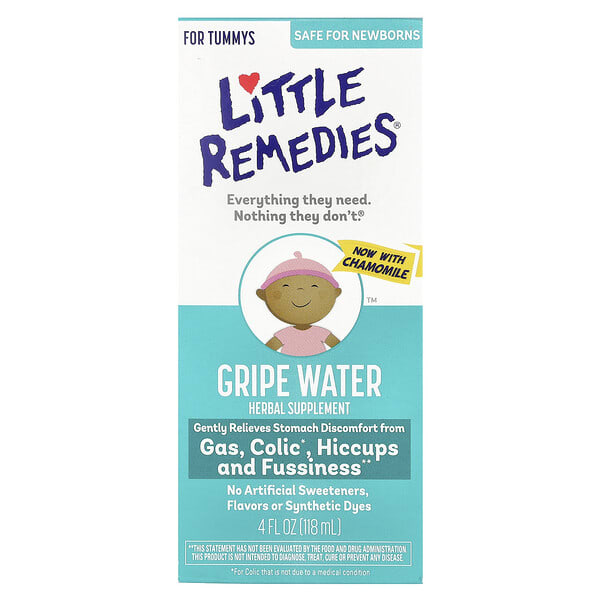 lir12277_v_47.jpg Little Remedies, Gripe Water, для животика, 118 мл (4 жидк. унц.)