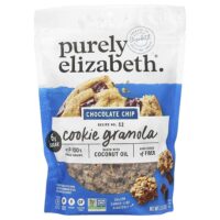 Cookie Granola, шоколадная крошка, 312 г (11 унций) — Purely Elizabeth
