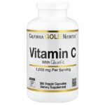 витамин C, Quali®-C, 1000 мг, 365 растительных капсул — California Gold Nutrition