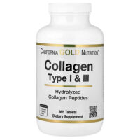 гидролизованный коллаген I и III типов, 365 таблеток — California Gold Nutrition