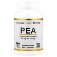 ПЭА (пальмитоилэтаноламид), 90 вегетарианских капсул (300 мг в 1 капсуле) — California Gold Nutrition