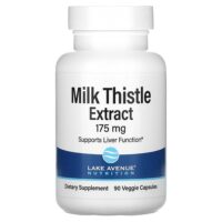 экстракт расторопши, 175 мг, 90 растительных капсул — Lake Avenue Nutrition