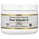 чистый витамин C, Quali®-C в порошке, 250 г (8,81 унции) — California Gold Nutrition