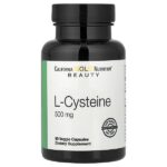 L-цистеин, 500 мг, 90 растительных капсул — California Gold Nutrition