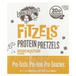 Fitzels™, протеиновые крендели с горчицей Бужи, 8 пакетиков по 85 г (3 унции) — Lenny & Larry's — изображение 2