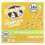 The Complete Cookie®, арахисовая паста, 12 видов печенья, 113 г (4 унции) — Lenny & Larry's