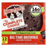 The Complete Cookie®, Big Time Brownie, 12 видов печенья, 113 г (4 унции) — Lenny & Larry's