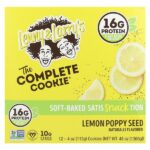 The Complete Cookie®, лимонный мак, 12 видов печенья, 113 г (4 унции) — Lenny & Larry's