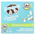 The Complete Cookie®, белый шоколад и макадамия, 12 видов печенья, 113 г (4 унции) — Lenny & Larry's