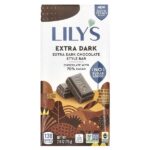 Плитка темного шоколада с 70% какао, экстра темный, 80 г (2,8 унции) — Lily's Sweets