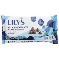 Чипсы для выпечки, молочный шоколад, 35% какао, 255 г (9 унций) — Lily's Sweets