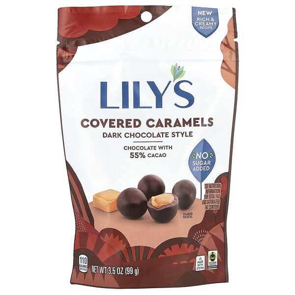 lls46067_v_8.jpg Покрытые карамели, в стиле темного шоколада, 99 г (3,5 унции) — Lily's Sweets