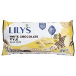 чипсы для выпечки, белый шоколад, 255 г (9 унций) — Lily's Sweets