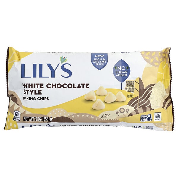 lls46109_v_9.jpg чипсы для выпечки, белый шоколад, 255 г (9 унций) — Lily's Sweets