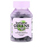 Greens, суперфуды для ежедневного приема, со вкусом ягод и зелени, 60 жевательных таблеток — Lemme