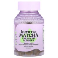 Energy B12 и CoQ10, жевательные мармеладки, матча, 60 жевательных таблеток — Lemme