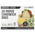 бумажные пакеты для сэндвичей, со вкусом авокадо, 50 шт. — Lunchskins