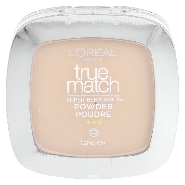 loe01642_v_11.jpg True Match, Super-Blendable®, порошок, W2 Light, 9,5 г (0,33 унции) — L'Oréal