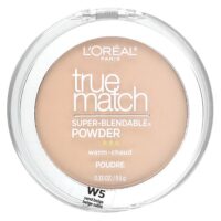 True Match, супер-смываемая пудра, согревающий, W5 песочный бежевый, 9,5 г (0,33 унции) — L'Oréal