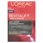 Revitalift Triple Power, антивозрастная ночная маска, 48 г (1,7 унции) — L'Oréal — изображение 2