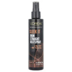 Advanced Hairstyle, Sleek It Iron Straight Heatspray, термозащитный разглаживающий спрей для волос, 170 мл (5,7 жидк. унции) — L'Oréal